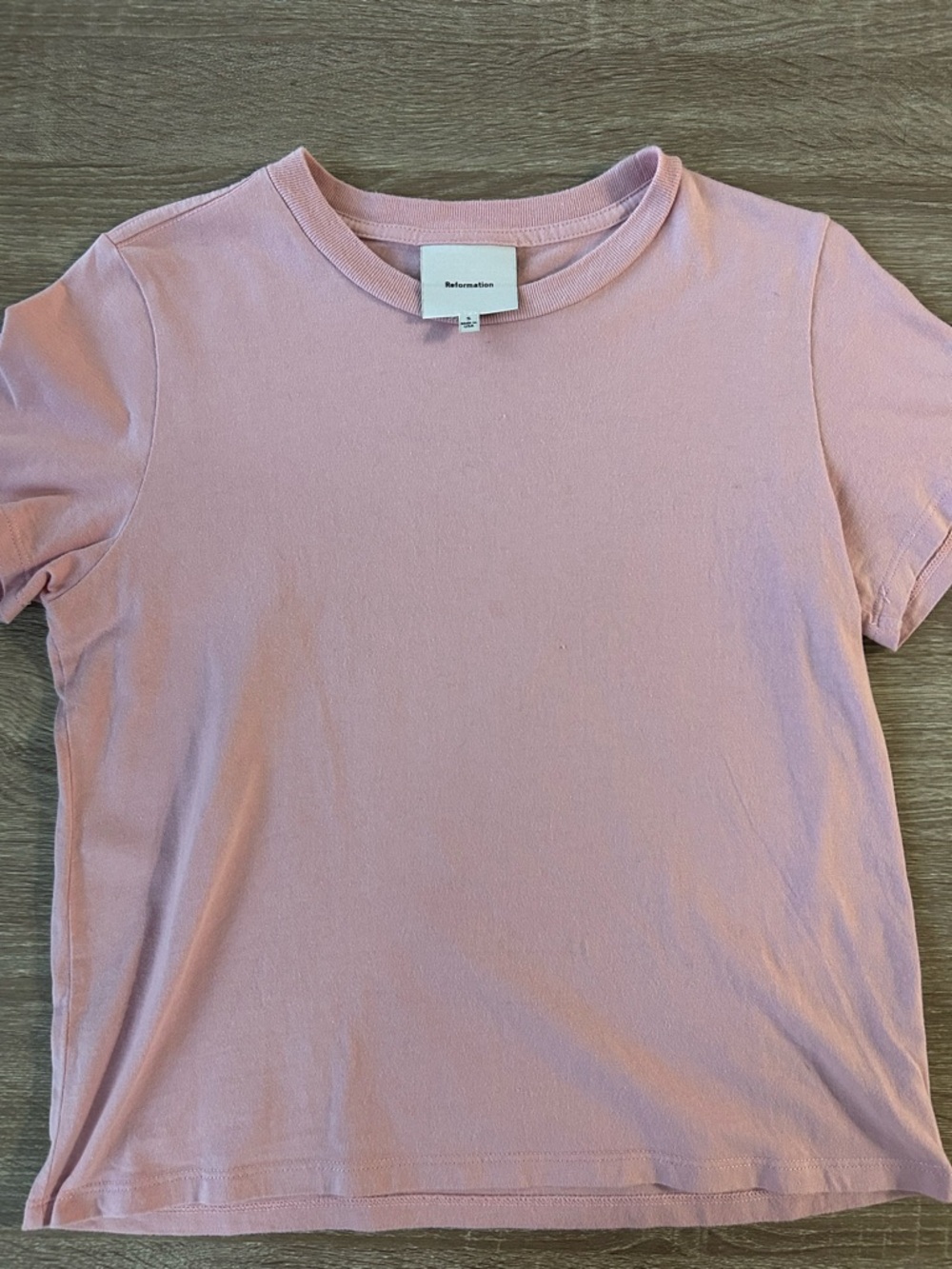 Reformation Pink Tee